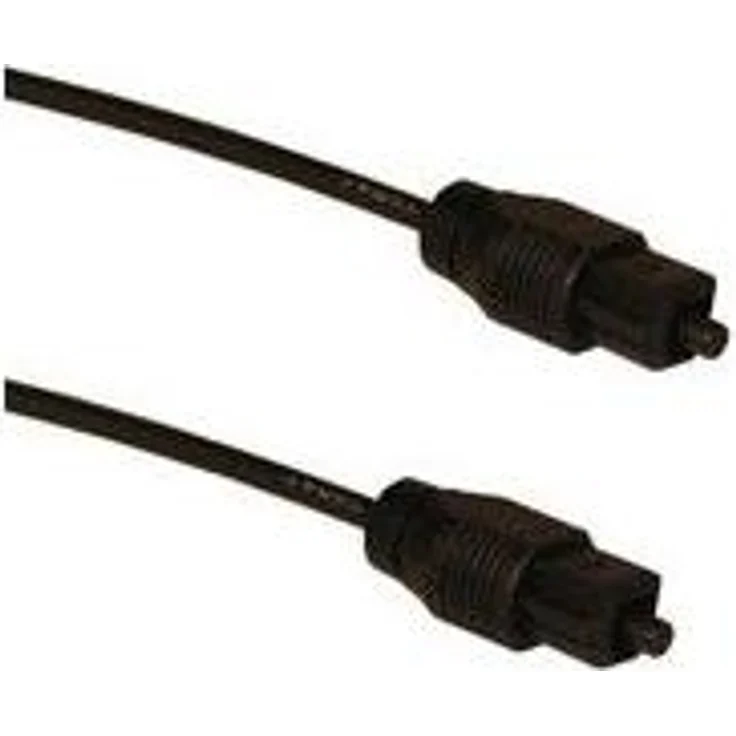 Sandberg - Digitales Audio-Kabel (optisch) - TOSLINK (M) - TOSLINK (M) - 1,8m - Glasfaser - Schwarz (505-40)