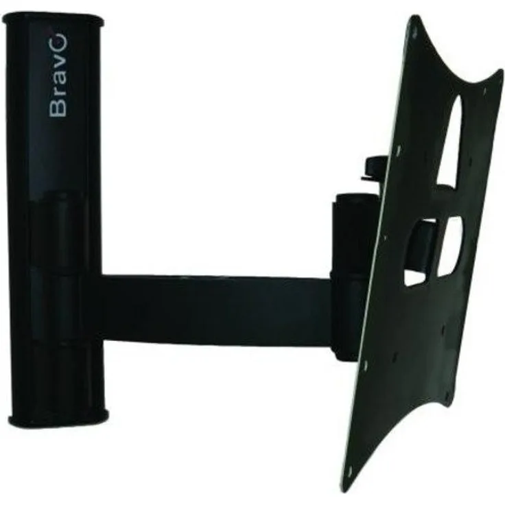 Bravo LCD 9 101,6 cm (40 Zoll) Schwarz - Flachbildschirm-Wandhalterung (20 kg, 58,4 cm (23 Zoll), 101,6 cm (40 Zoll), 100 x 100 mm, 200 x 200 mm, Schwarz)