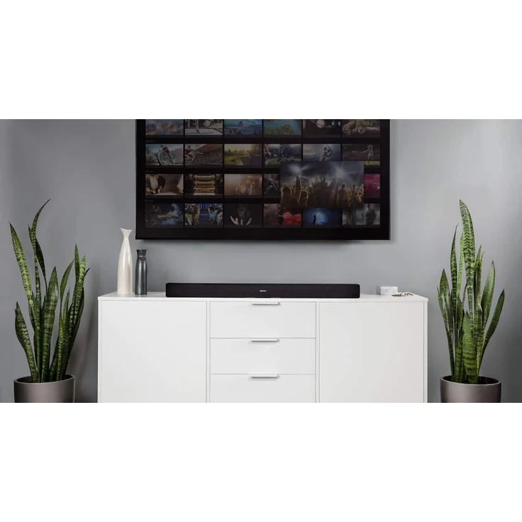 Denon DHT-S216 2.0 Soundbar mit Subwoofer, kabellos/kabelgebunden, geeignet für TV, schwarz (2019) – Bild 6