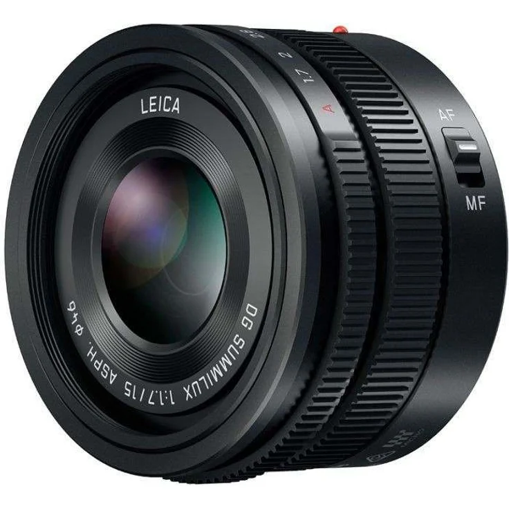 Panasonic H-X015E LEICA DG SUMMILUX 15 mm F1.7 ASPH. Objektiv (Festbrennweiten Objektiv, Bildwinkel 72°, Filtergröße 46 mm) schwarz – Bild 3