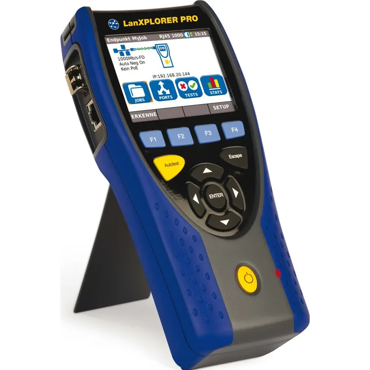 IDEAL R150001 LanXPLORER PRO Inline-Netzwerktester