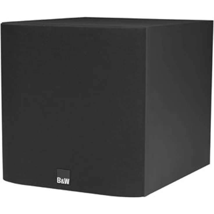 Bowers & Wilkins ASW608 Black Subwoofer, schwarz