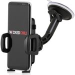 Wicked Chili Universal KFZ Halterung kompatibel mit Samsung Galaxy S20 Ultra, S20+, 10+, S10, S9+, Note 10 Plus, iPhone 11 Pro Max, XS Max, 8+ Autohalterung (Breite 56-86mm, für Hülle und Case)