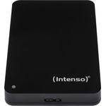 Intenso Memory Case 500 GB Externe Festplatte (6,35 cm (2,5 Zoll) 5400 U-min, 8 MB Cache, USB 3.0) schwarz