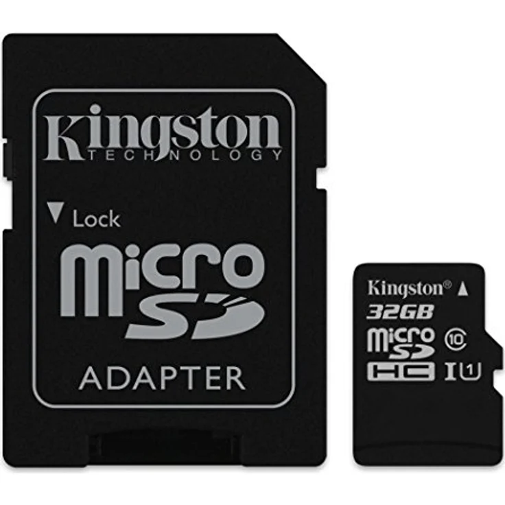 Kingston Class10 micro-SDHC 32GB Speicherkarte – Bild 1