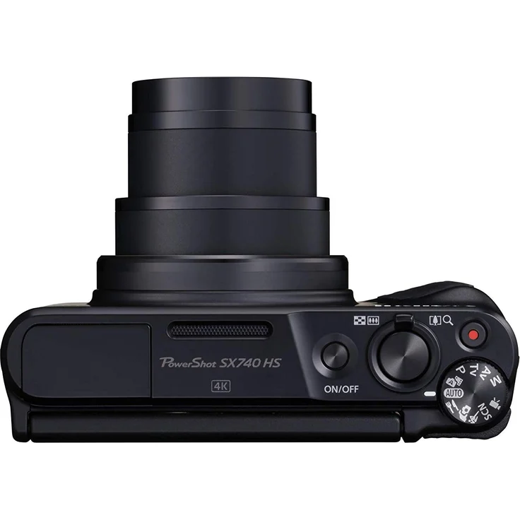 Canon PowerShot SX740 HS Digitalkamera (20,3 MP, 40-fach optischer Zoom, 7,5cm (3 Zoll) Display, DIGIC 8, 4K Ultra HD, HDMI, WLAN, Bluetooth, Blendenautomatik, Zeitautomatik) schwarz – Bild 6