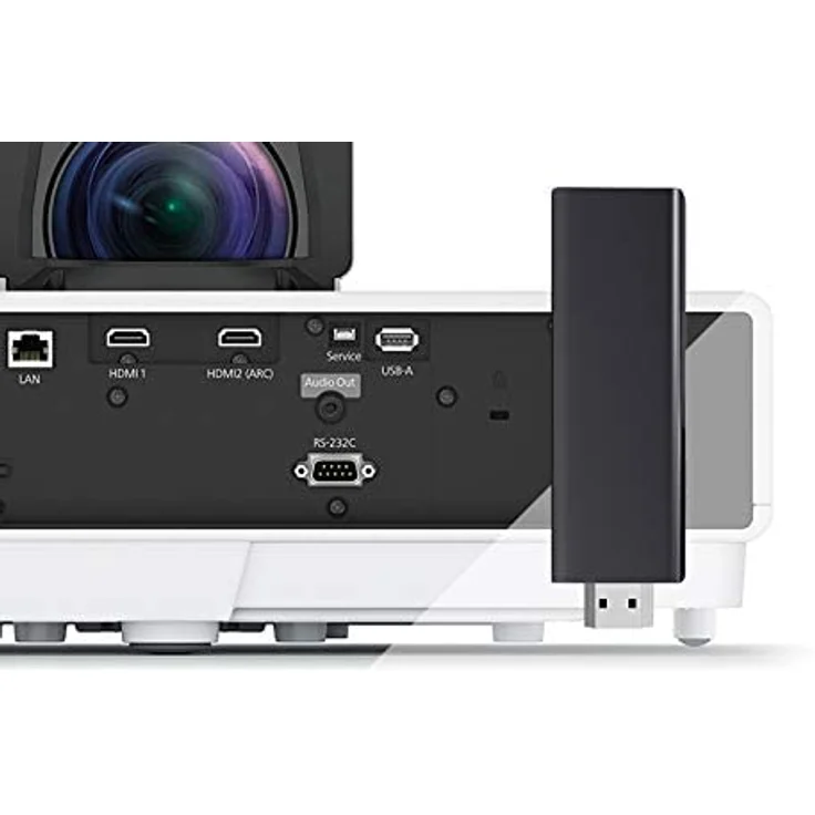 Epson EH-LS500W Heimkino-Beamer, Android TV Edition, LCD, 4K (3840 x 2160), Kontrast 2500000:1, 4000 ANSI-Lumen, Bildverhältnis 16:9, WLAN, weiß – Bild 2