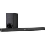 Denon DHT-S416H 2.1 Soundbar mit Subwoofer, kabellos/kabelgebunden, geeignet für TV, schwarz