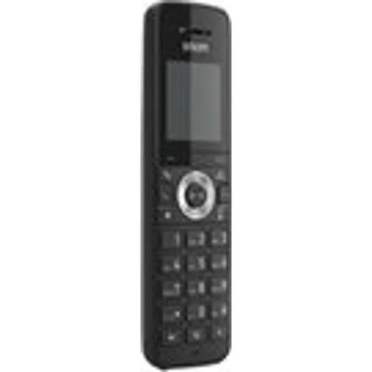 Snom Singlecell M15 (Up To 7 Days Battery Life In Stand-by And 7 Hours Talk Time, Voic LED Notification Light, GAP Compatible) Black