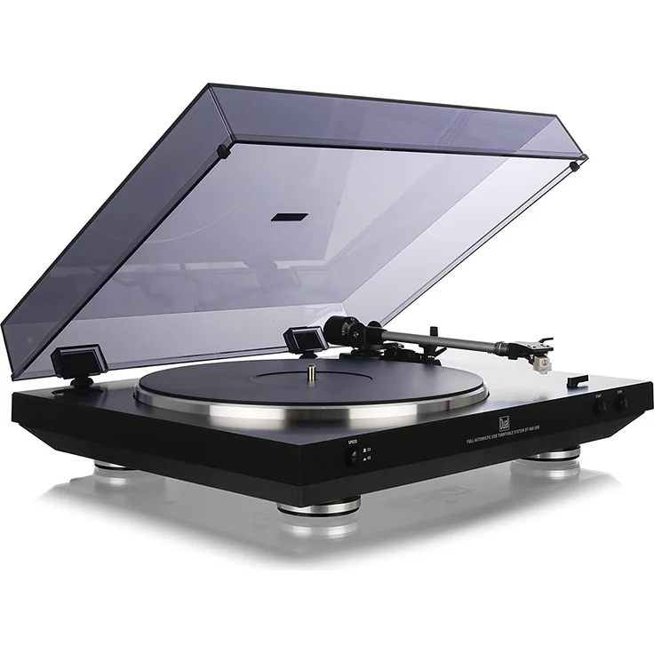 Dual DT 400 USB-Plattenspieler schwarz Vollautomatik mit Entzerrer-Vorverstärker – Bild 1