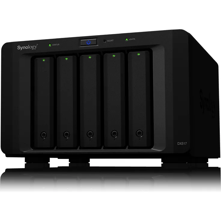 Synology DX517 20TB (5 x 4TB WD RED) 5 Bay Desktop-NAS-Erweiterungseinheit