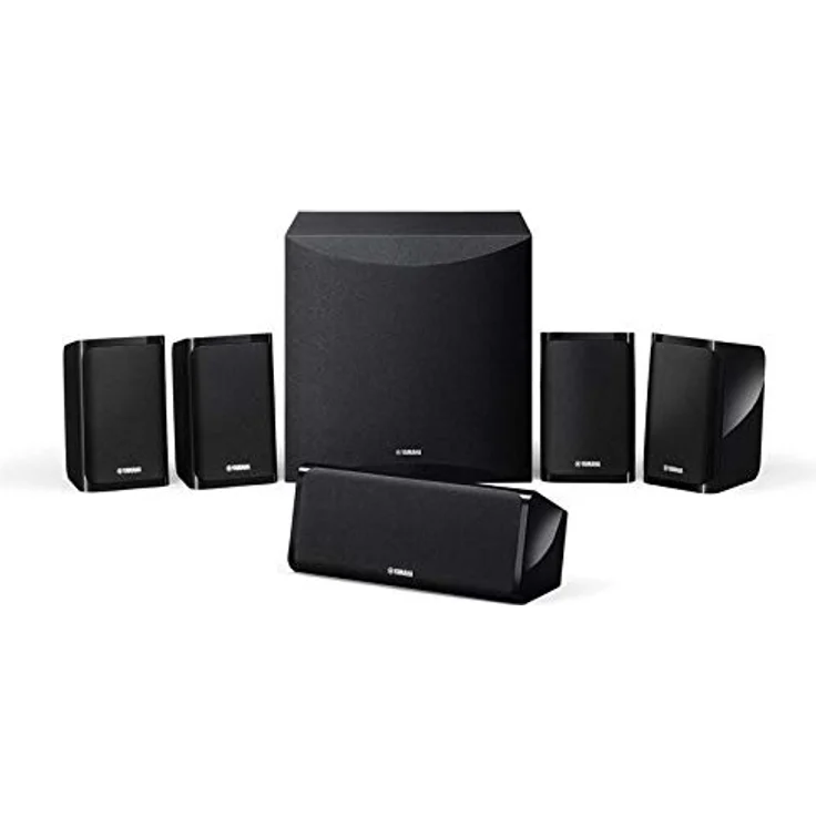 Yamaha NSP41 Homecinema 5.1 Lautsprecher schwarz Lautsprecher-Sets schwarz – Bild 1