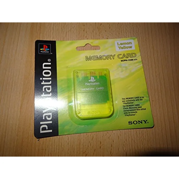 Sony Memory Card 1MB Yellow