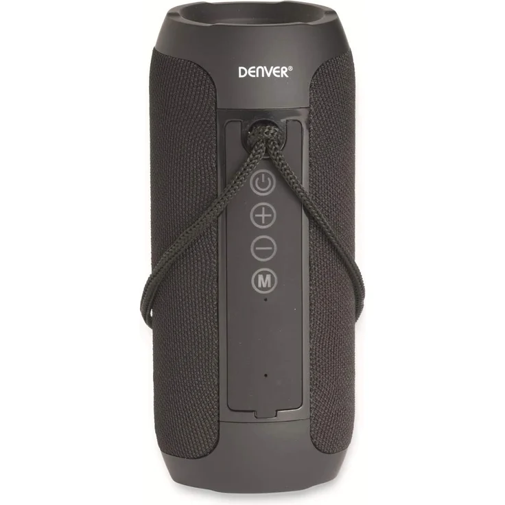 Denver Bluetooth Lautsprecher BTS-110 Bluetooth-Lautsprecher mit MP3-Player, Kartenleser, Radio, USB-Player, schwarz – Bild 4