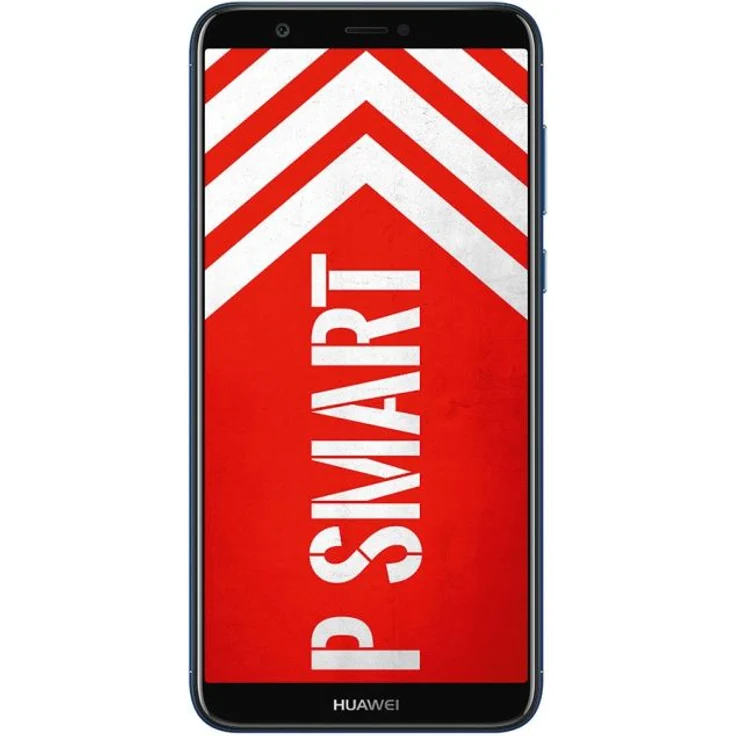 Huawei P smart Smartphone 14,48cm Pixel (5,7 Zoll) IPS, LCD-Display, 32GB interner Speicher, 3GB RAM, Dual-SIM, Android, Blue – Bild 1