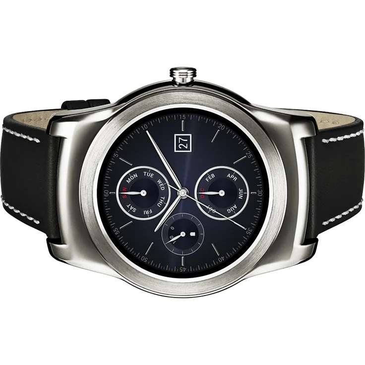 LG Electronics Watch Urbane W150 Smartwatch Unisex, Einheitsgröße, Silber – Bild 5