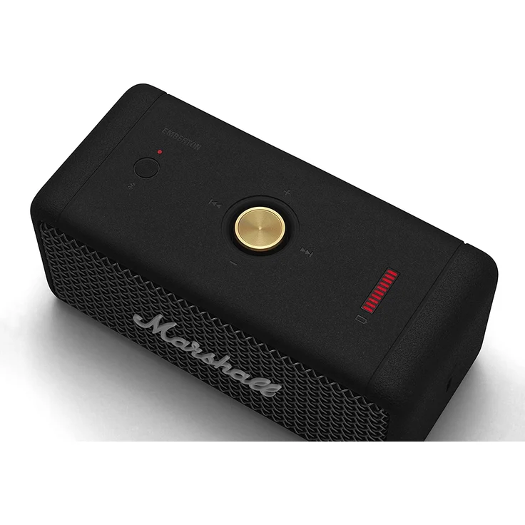 Marshall Emberton Bluetooth-Lautsprecher, wasserdicht, schwarz – Bild 3