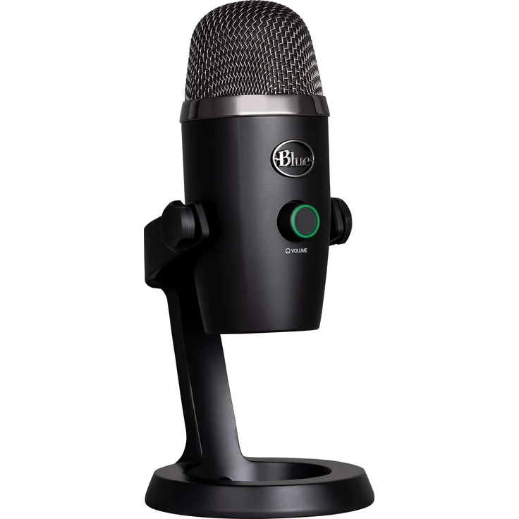 Blue Yeti NANO USB-Mikrofon für Aufnahme und Streaming auf PC und Mac, verstellbares Stativ, Plug und Play - Schwarz - Preisvergleich – Bild 1