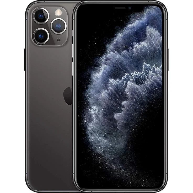 Apple iPhone 11 Pro Max Smartphone 16,51cm (6,5 Zoll) Super Retina XDR-Display, 256GB interner Speicher, 6GB RAM, Dual-SIM, iOS, Space Grey – Bild 1