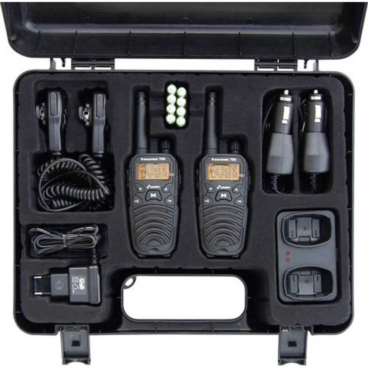 Stabo Elektronik 20701 Freecomm 700 Funkkoffer PMR Funkgerät – Bild 1