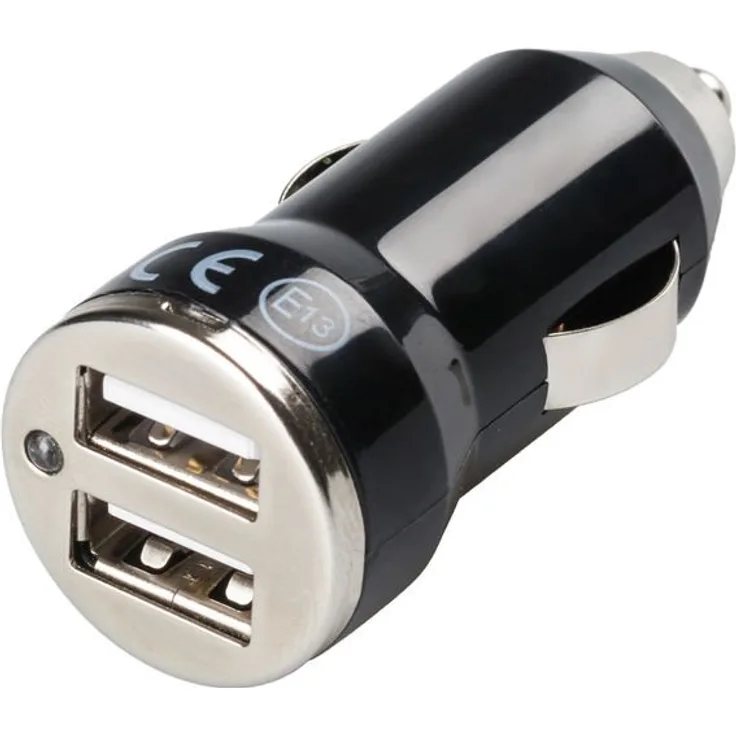 C2G 80833 Ladegerät für Mobilgeräte Auto Schwarz, Weiß - Ladegeräte für Mobilgeräte (Auto, USB, Schwarz, Weiß)