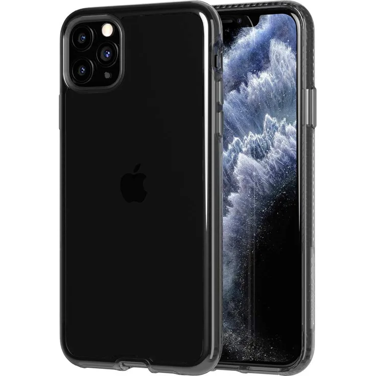 Tech21 Pure Tint Schutzhülle für iPhone 11 Pro Max - Schützende Dünne Schale Beständig Handyhülle - Rauchig