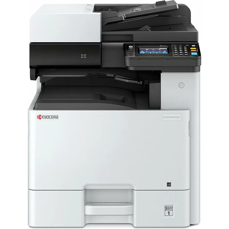Kyocera Ecosys M8124cidn (3-in-1) Multifunktionsdrucker - (Laser) Farbe, Druckgeschwindigkeit: 24 s/w, Auflösung: 1200 x 1200, LAN, AirPrint, Cloud Print (1102P43NL0)