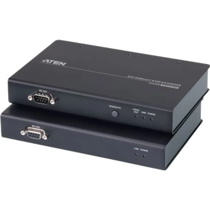 ATEN 620 USB 2.0 DVI KVM Extender HDBaseT schwarz