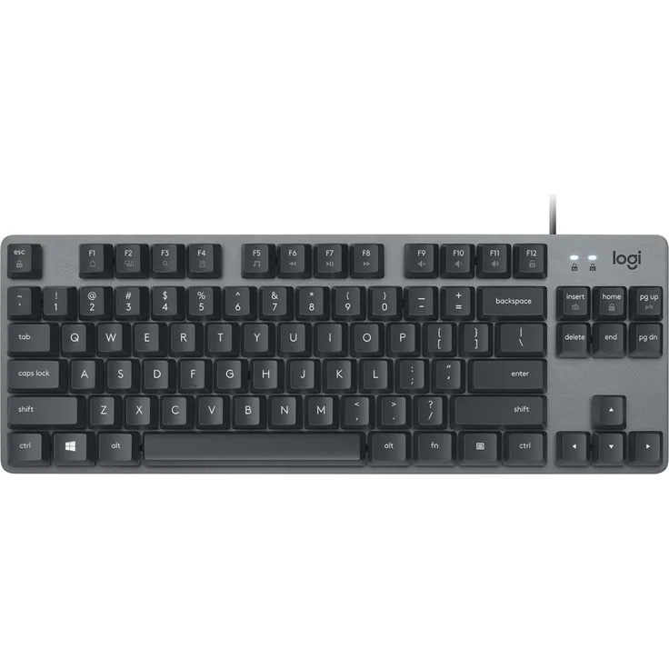 Logitech K835 TKL - Tastatur - USB - TTC Red - Graphit/Schiefergrau (920-010007) Deutsches Tastaturlayout QWERTZ