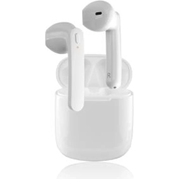 4smarts True Wireless Stereo Headset Eara SkyPods In-Ear Kopfhörer, mit Bluetooth, Mikrofon, weiß – Bild 3