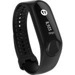 TomTom Touch Cardio Fitness-Tracker Unisex, L, Schwarz