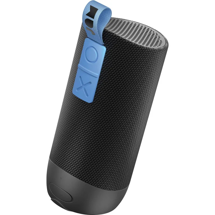 Jam Zero Chill, Koppelbarer bluetooth Lautsprecher, 30m BT Radius, Mikrofon, 22 Std. Akkulaufzeit, wasserdicht, staubdicht, sturzsicher IP67 zertifiziert, integriertes USB Kabel, Aux-In, black