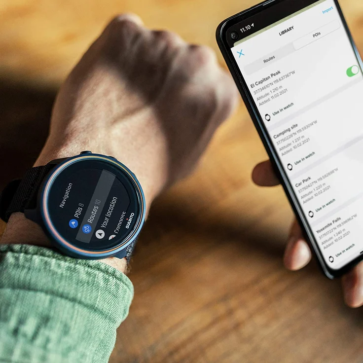 Suunto 9 Baro Granite Titanium Smartwatch Unisex, Einheitsgröße, Blue – Bild 7