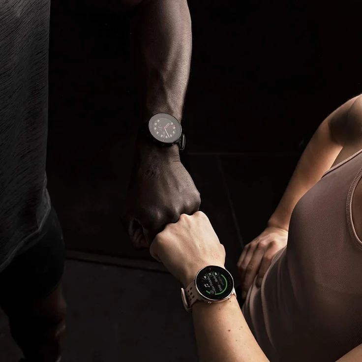 Polar Vantage M2 Smartwatch GPS, Unisex, Einheitsgröße, Silikonarmband, Schwarz/Grau (90085160) – Bild 4