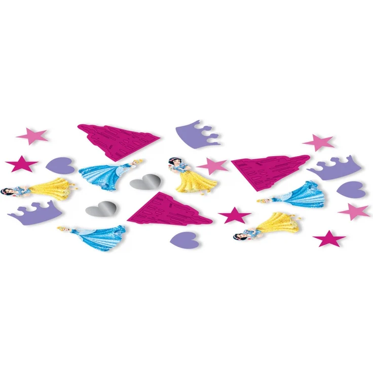 Konfetti DisneyPrinzessin Tischdekoration mehrfarbig