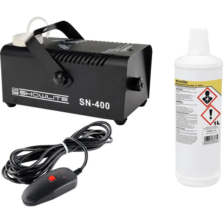 Showlite SN-400 Nebelmaschine + 1L Fluid Set