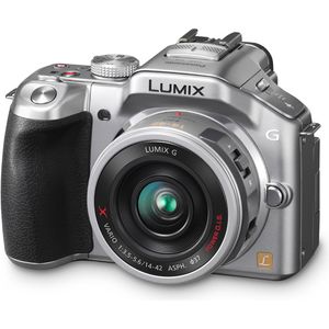Bild für Panasonic Lumix DMC-G5XEG-S Systemkamera (16 Megapixel, 16-fach opt. Zoom, 7,6 cm (3 Zoll)