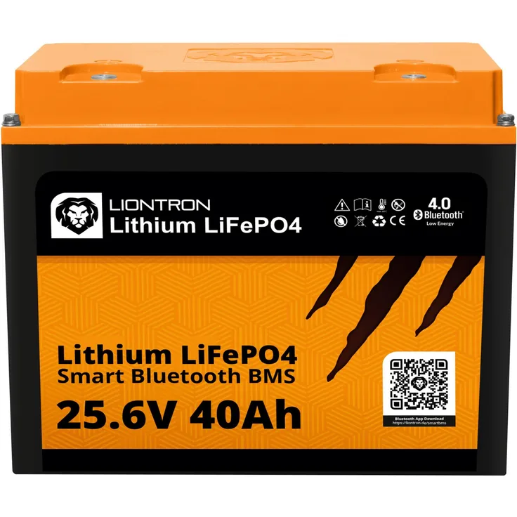 LIONTRON LiFePO4 Akku 25,6V 40Ah LX Smart BMS mit Bluetooth