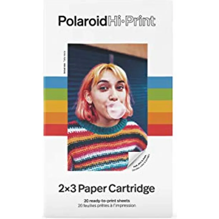 Polaroid - 6089 - Polaroid Hi·Print Paper Cartridge - 20 Sheets 2 Cartridge
