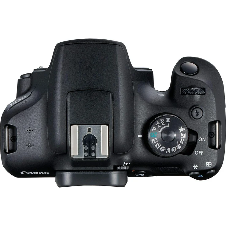 Canon EOS 2000D Spiegelreflexkamera (24,1 MP, DIGIC 4+, 7,5 cm (3,0 Zoll) LCD, Display, Full-HD, WIFI, APS-C CMOS-Sensor) inkl. EF-S 18-55mm IS II F3.5-5.6 IS II und EF 75-300mm F4-5.6 III schwarz – Bild 3