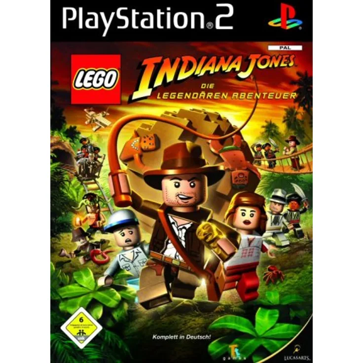 Lego Indiana Jones - Die legendären Abenteuer (PS2)