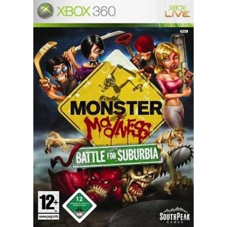 Monster Madness - Battle for Suburbia (Xbox 360)