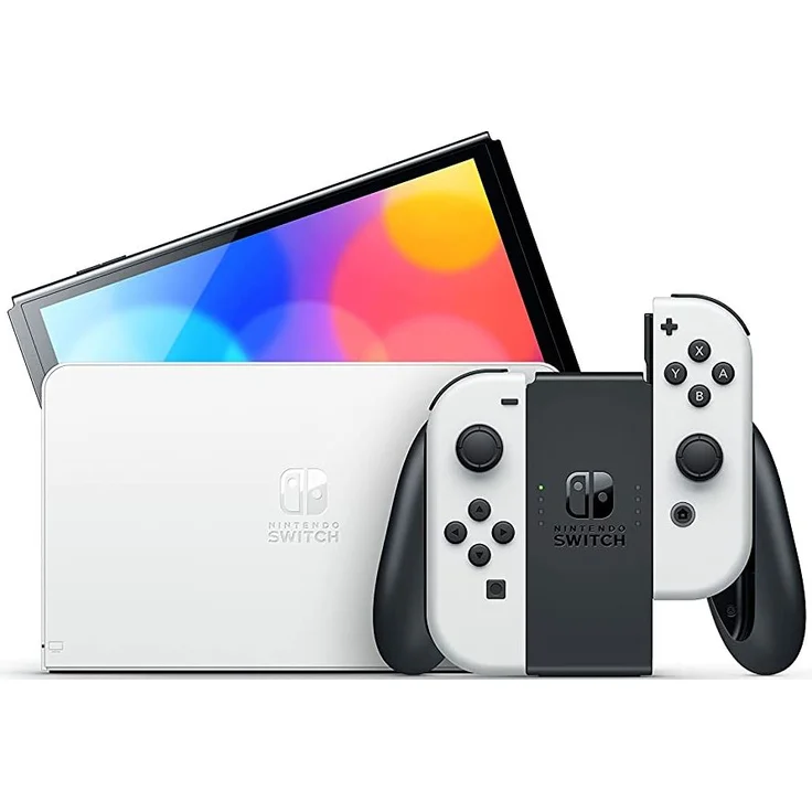 Nintendo Switch OLED-Modell 64GB, Weiß – Bild 2