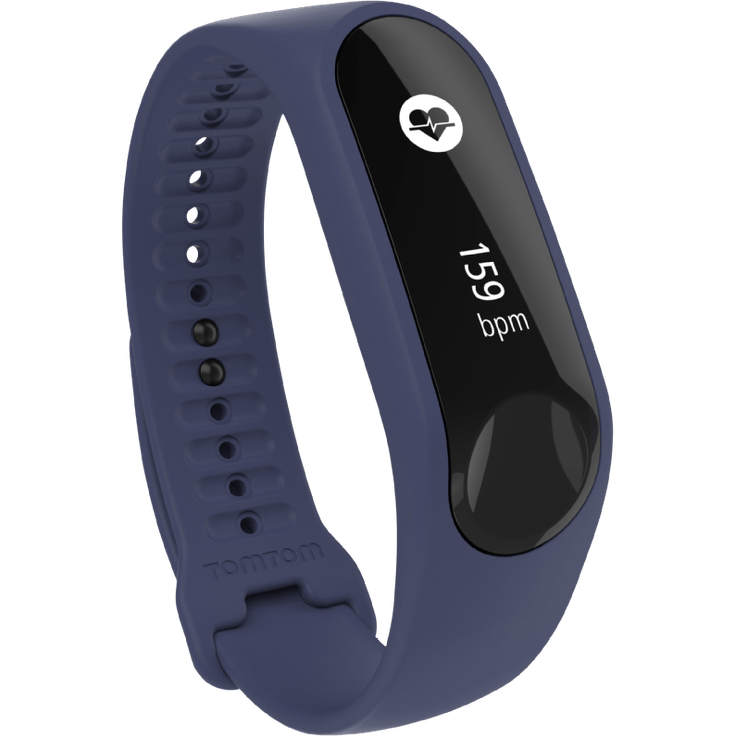 TomTom Touch Cardio + Body Composition Fitness-Tracker Unisex, S, Lila