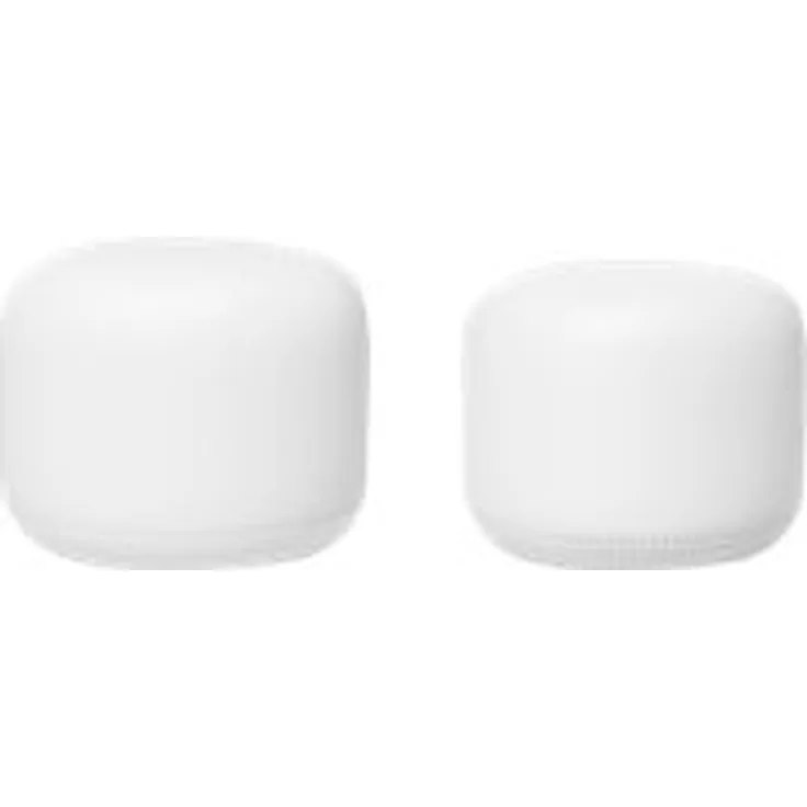 Google Nest Wifi - WLAN-System (Router, Extender) - bis zu 210 qm - Netz - GigE - 802.11a/b/g/n/ac - Dual-Band