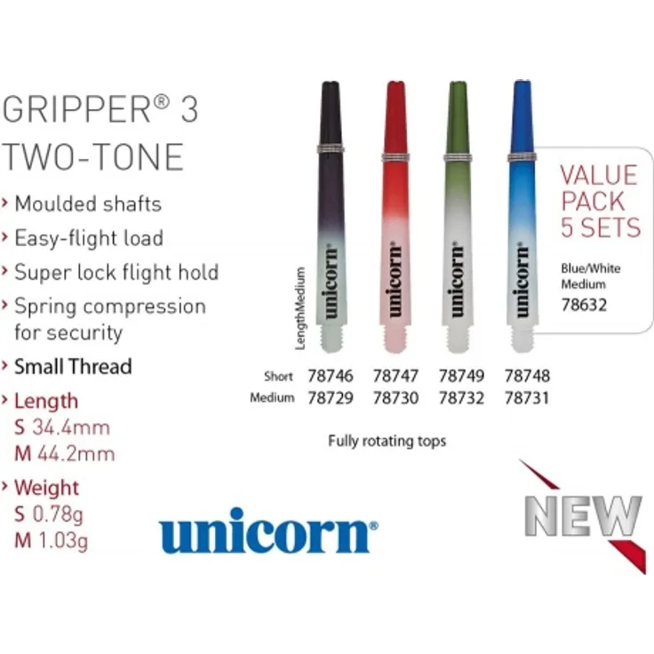 Unicorn Gripper 3 TWO-TONE Shaft : m-grün