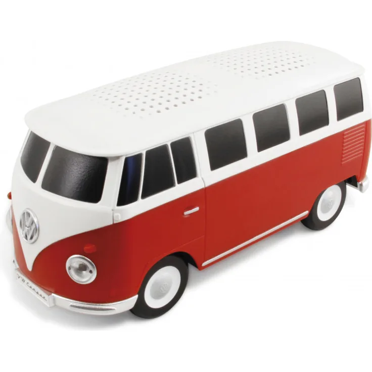 VW Bulli T1 Bluetooth Lautsprecher rot