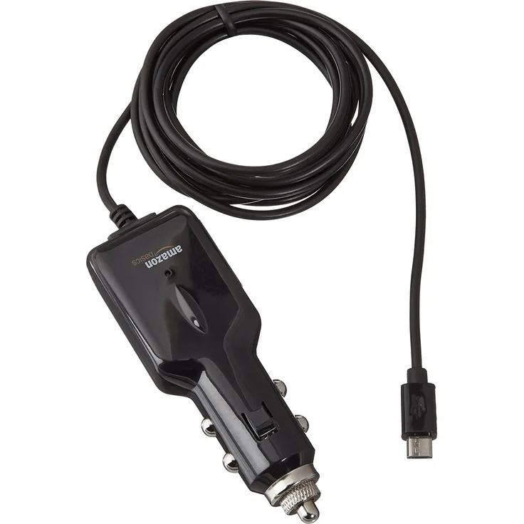 AmazonBasics Universal-Autoladegerät für Android, Micro-USB, 1,5 m