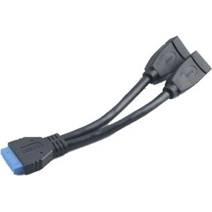 Akasa Adapter intern USB 3.0 zu extern USB 3.0 - 15 cm