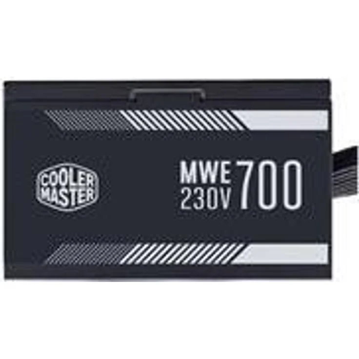 Cooler Master MWE White V2 700 - Stromversorgung (intern) - ATX12V 2,52 - EPS12V - 80 PLUS - Wechselstrom 230 V - 700 Watt - aktive PFC - Europa (MPE-7001-ACABW-EU) – Bild 1